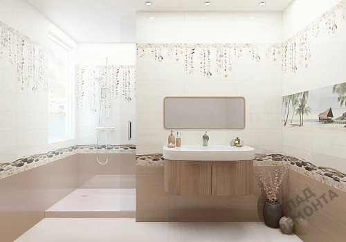 Фото Вставка Alma Ceramica Айленд DWA11ALD004 разноцветный 200*600 – купить в Чите: цена, описание, фото. Интернет-магазин 4