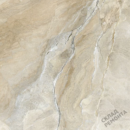 Фото Керамогранит лаппатированный Alma Ceramica Вулкано GFU6060VLC04L бежевый 600*600*9 – купить в Чите: цена, описание, фото. Интернет-магазин 3