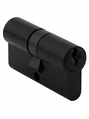 Ключевой цилиндр Rush CYL 5-60 KEY BLACK (ключ-ключ) черный матовый