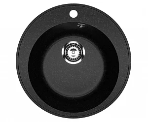 Мойка для кухни Практик PR-M 475-004 черный оникс 47,5*47,5