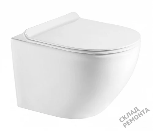 Фото Унитаз подвесной Calypso CS46TK безободковый купить в Чите: цена, описание, фото. Интернет-магазин 2