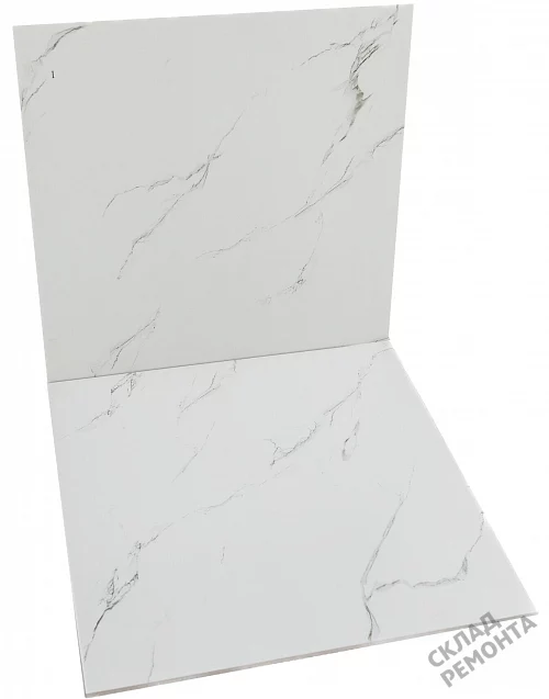 Фото Керамогранит матовый Diamond Ceramics 66D01 белый 600*600*9,5 – купить в Чите: цена, описание, фото. Интернет-магазин 3