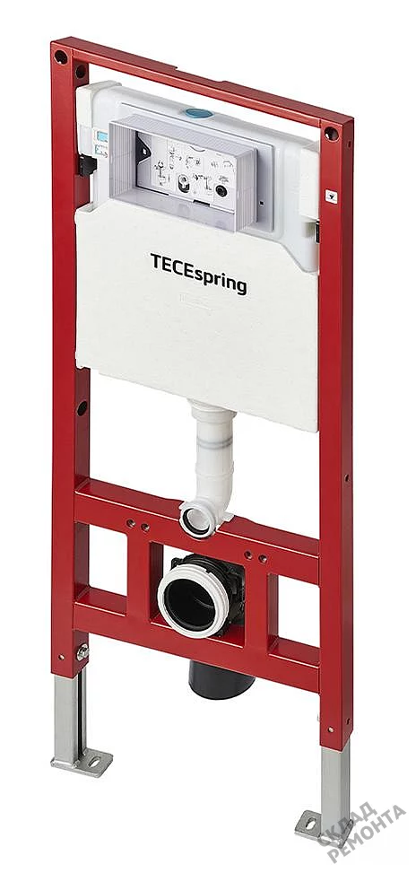 Фото Инсталляция для подвесного унитаза Tecespring S401104 с кнопкой купить в Чите: цена, описание, фото. Интернет-магазин 2