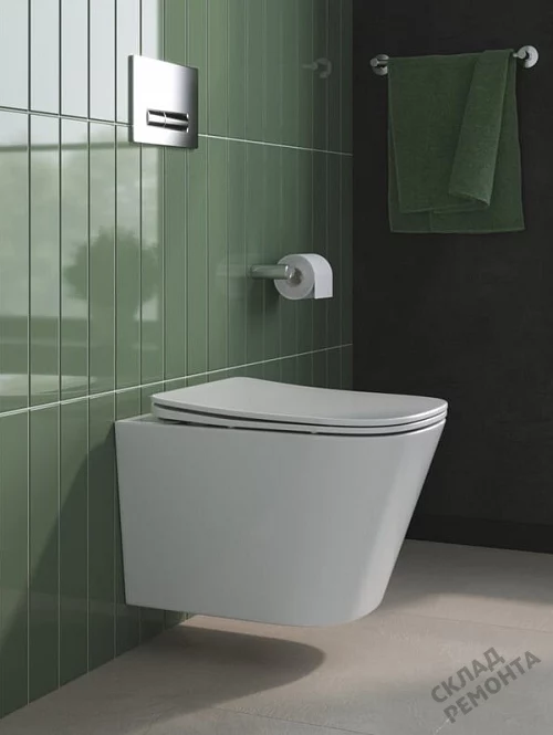 Фото Унитаз подвесной BelBagno Due 2.0 BB7107CHR/SC безободковый купить в Чите: цена, описание, фото. Интернет-магазин 1