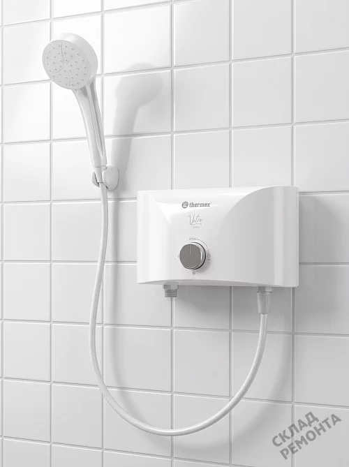 Фото Водонагреватель проточный Thermex Vetro 6500 shower – купить в Чите: цена, описание, фото. Интернет-магазин 1