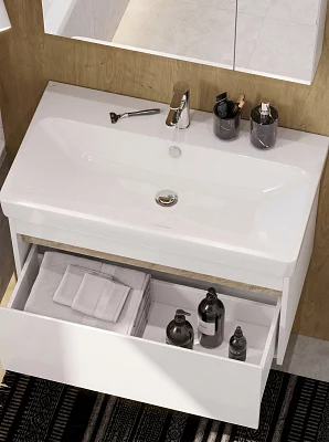Раковина на тумбу Акватон Адриана 80 1WH501772, 80 см