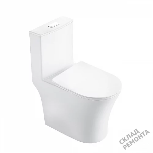 Фото Унитаз напольный Grossman Thin Rim GR-5607SQ купить в Чите: цена, описание, фото. Интернет-магазин 3