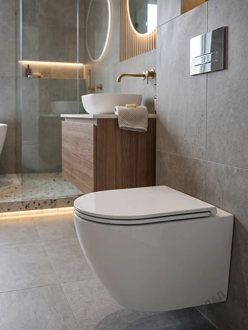 Фото Унитаз подвесной Calypso CS46OK безободковый купить в Чите: цена, описание, фото. Интернет-магазин 1