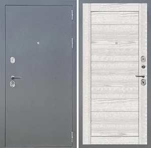 Дверь входная FlyDoors Аркан 206 без терморазрыва букле графит/ривьера айс