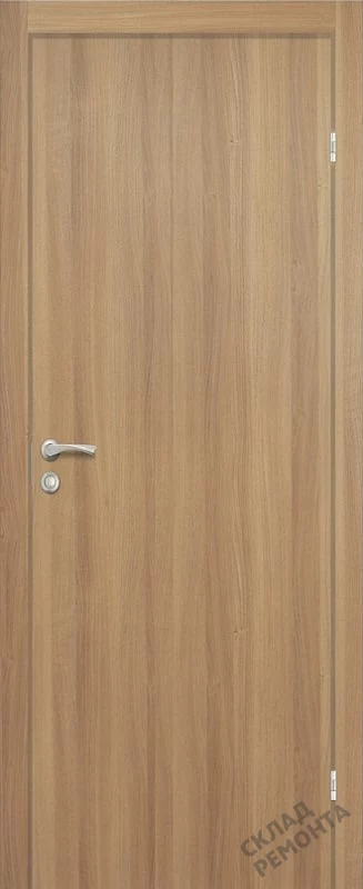 Фото Дверь Олови Гладкая дуб золотистый, экошпон, без стекла – купить в Чите: цена, описание, фото. Интернет-магазин. 1