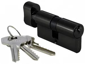 Ключевой цилиндр Morelli 60CK BL черный