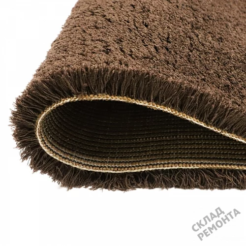 Фото Ковролин OZ Kaplan Gold Shaggy 01800A d. brown коричневый – купить в Чите: цена, описание, фото. Интернет-магазин 3