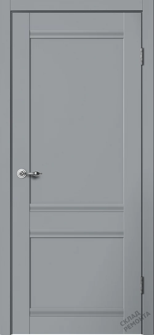 Фото Дверь FlyDoors Классик С01 серый, эмалит, без стекла – купить в Чите: цена, описание, фото. Интернет-магазин. 1