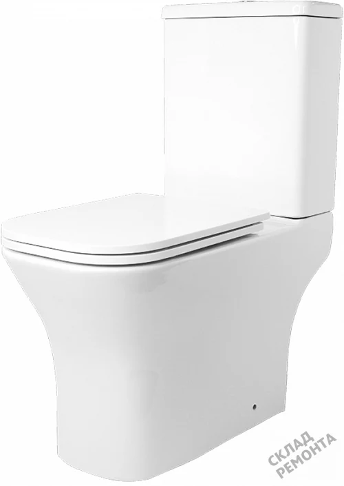 Фото Унитаз компакт напольный Calypso CS4852UQ-OK безободковый купить в Чите: цена, описание, фото. Интернет-магазин 2