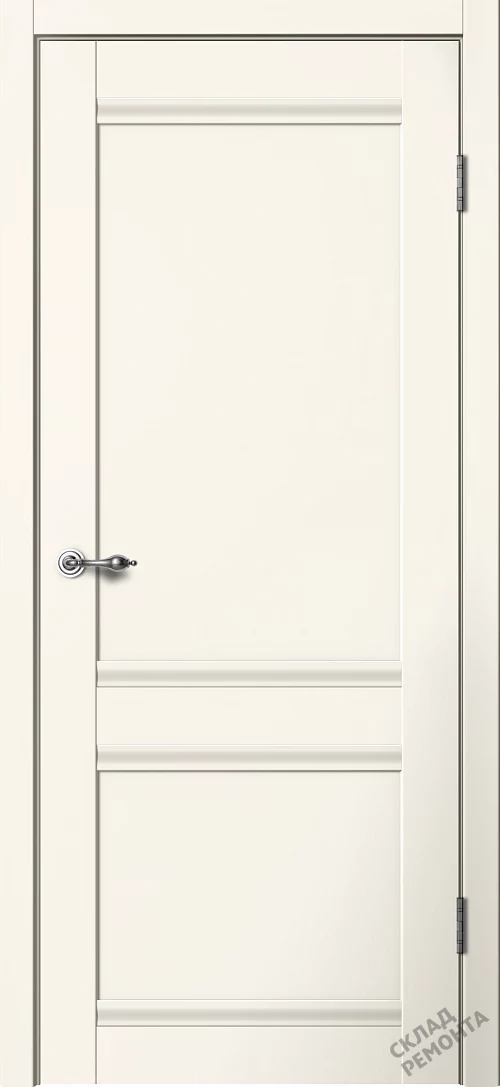 Фото Дверь FlyDoors Классик С01 ваниль, эмалит, без стекла – купить в Чите: цена, описание, фото. Интернет-магазин. 1