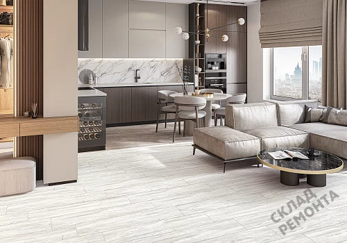 Фото Керамогранит матовый Alma Ceramica Вандервуд GFA92WDW07R белый 200*900*7 – купить в Чите: цена, описание, фото. Интернет-магазин 2