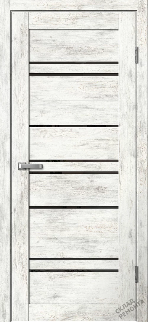 Фото Дверь FlyDoors Барн B02 ель альпийская, ПВХ, черное стекло – купить в Чите: цена, описание, фото. Интернет-магазин. 1