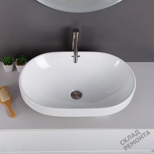 Фото Раковина накладная BelBagno BB1004 60 см купить в Чите: цена, описание, фото. Интернет-магазин 4