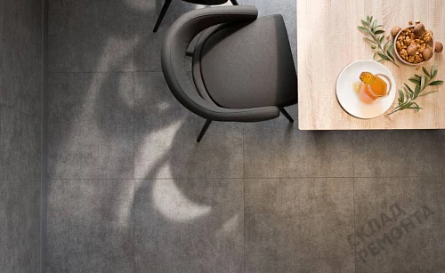 Фото Керамогранит матовый Steppe Ceramics Urban Grey серый 600*600*9 – купить в Чите: цена, описание, фото. Интернет-магазин 2