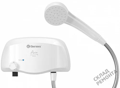 Фото Водонагреватель проточный Thermex Arion 3500 shower л. – купить в Чите: цена, описание, фото. Интернет-магазин 3