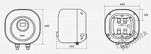 Фото Водонагреватель накопительный Haier ES30V-EQ1 30 л. – купить в Чите: цена, описание, фото. Интернет-магазин 6
