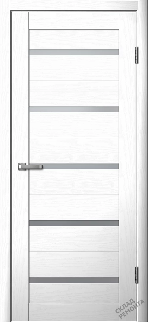Фото Дверь FlyDoors Ла Стелла 206 макиато, экошпон, матовое стекло – купить в Чите: цена, описание, фото. Интернет-магазин. 1