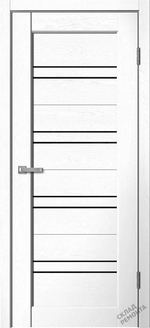 Фото Дверь FlyDoors Статус ST01 сноу софт, ПВХ, черное стекло – купить в Чите: цена, описание, фото. Интернет-магазин. 1
