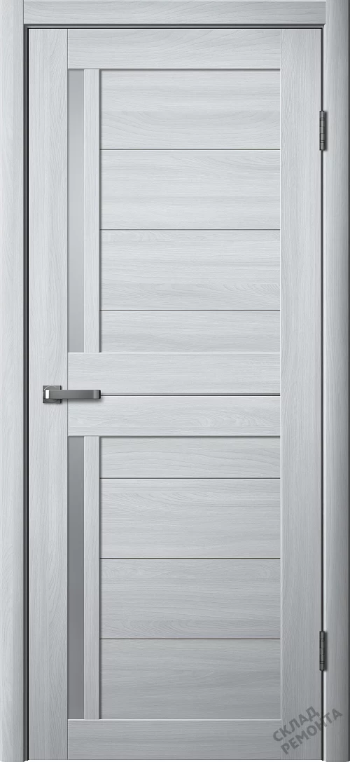 Фото Дверь FlyDoors Ла Стелла 202 ясень пепельный, экошпон, матовое стекло – купить в Чите: цена, описание, фото. Интернет-магазин. 1