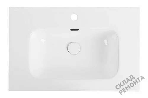 Фото Раковина на тумбу Aquanet Flat 70 (284027), 71 см купить в Чите: цена, описание, фото. Интернет-магазин 1