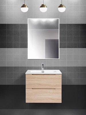 Зеркало подвесное BelBagno SPC-AL-600-800 60 без подсветки, сатин