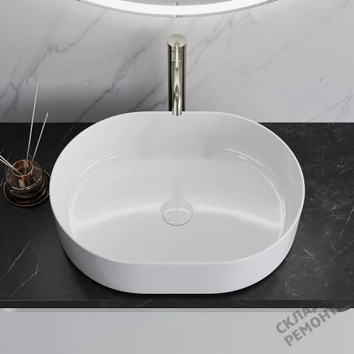 Фото Раковина накладная BelBagno BB1483, 50 см купить в Чите: цена, описание, фото. Интернет-магазин 3