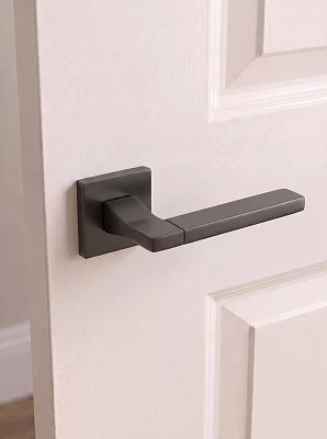 Дверная ручка раздельная Adden Bau Spac COSMO S-533 GRAPHITE графит