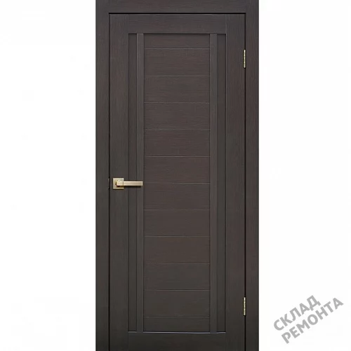 Фото Дверь FlyDoors Лайт Дорс L24 венге 3Д, микрофлекс, без стекла – купить в Чите: цена, описание, фото. Интернет-магазин. 1