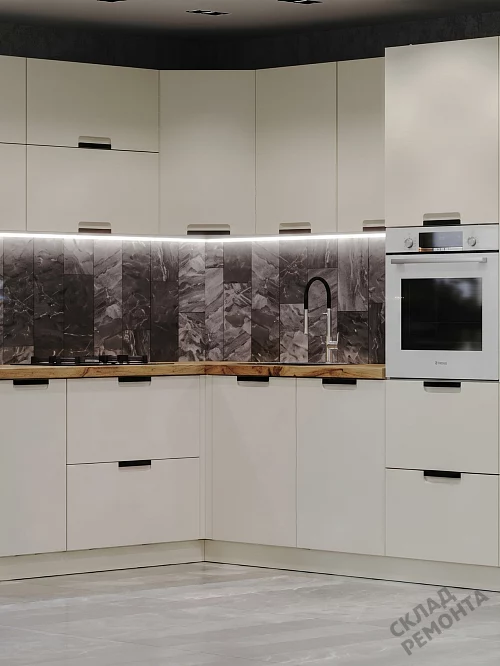 Фото Кухня Leko Авенза блан  – купить в Чите: цена, описание, фото. Интернет-магазин 1