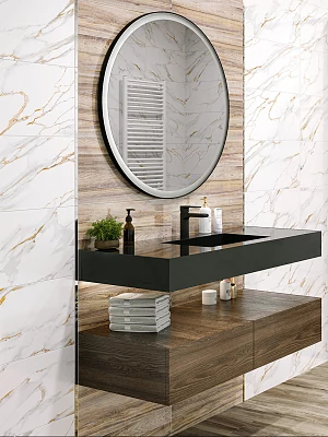 Плитка настенная Alma Ceramica Дублин TWU09DBL004 белый 249*500