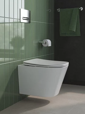 Унитаз подвесной BelBagno Due 2.0 BB7107CHR/SC безободковый