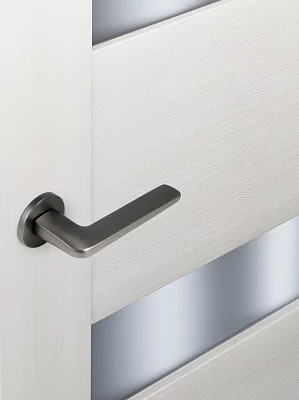 Дверная ручка раздельная Adden Bau Spac ELIT S-487 GRAPHITE графит