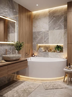 Ванна акриловая Aquanet Mia L 140*80 