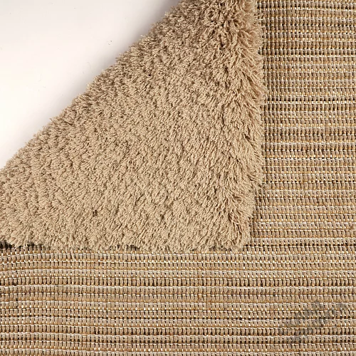 Фото Ковролин OZ Kaplan Gold Shaggy 01800A BEIGE бежевый – купить в Чите: цена, описание, фото. Интернет-магазин 4