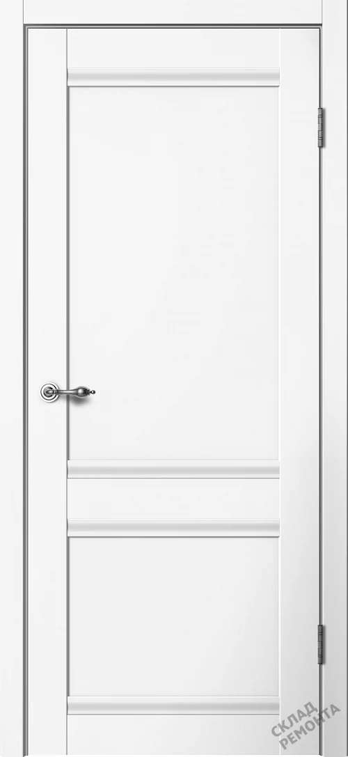 Фото Дверь FlyDoors Классик С01 белый, эмалит, без стекла – купить в Чите: цена, описание, фото. Интернет-магазин. 1