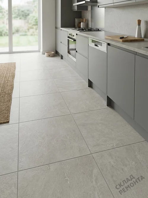 Фото Керамогранит матовый Alma Ceramica Юнион GFU6060UNN70R серый 600*600*9 – купить в Чите: цена, описание, фото. Интернет-магазин 1