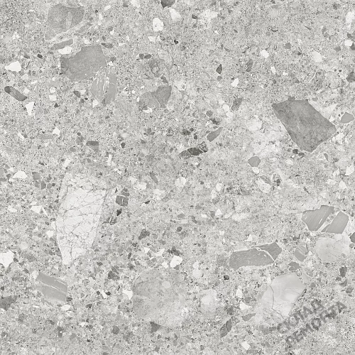 Фото Керамогранит матовый Alma Ceramica Холли GFU6060HOL70R серый 600*600*9 – купить в Чите: цена, описание, фото. Интернет-магазин 1