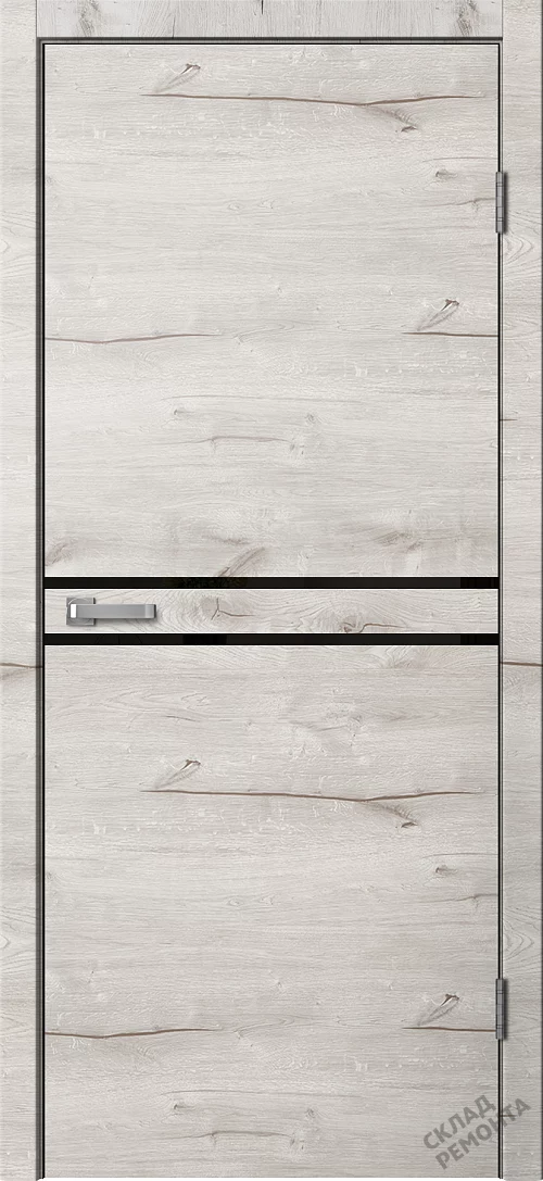 Фото Дверь FlyDoors Лофт LF03 (кромка с 4-х строн) дуб арктик, ПВХ, АБС-пластик – купить в Чите: цена, описание, фото. Интернет-магазин. 1