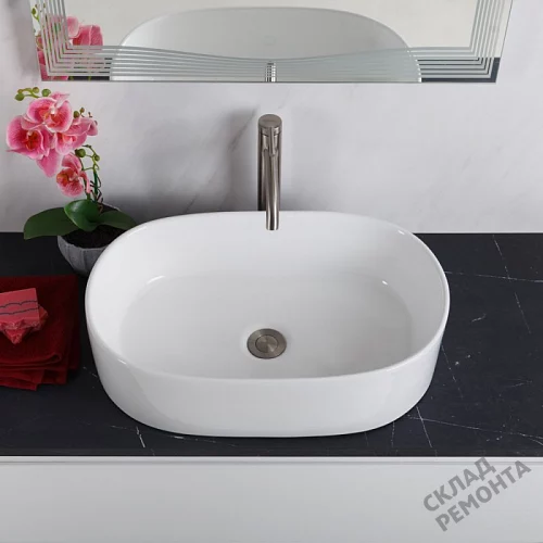 Фото Раковина накладная BelBagno BB1048 55 см купить в Чите: цена, описание, фото. Интернет-магазин 3