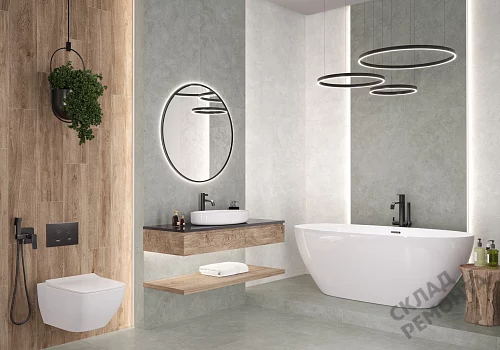 Фото Керамогранит матовый Alma Ceramica Шарп GFU60120SHP70R серый 1200*600*8,5 – купить в Чите: цена, описание, фото. Интернет-магазин 3
