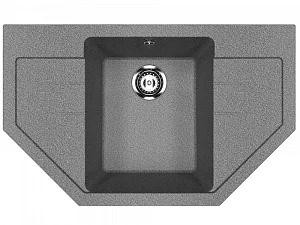 Мойка для кухни Ulgran U-609-309 темно-серая 79*49