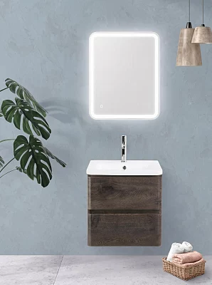 Зеркало подвесное BelBagno Marino SPC-MAR-500-600-LED-TCH 50 (сенсор) с подсветкой