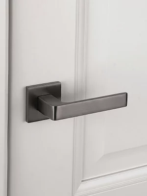 Дверная ручка раздельная Adden Bau Spac GRANE S-560 GRAPHITE графит