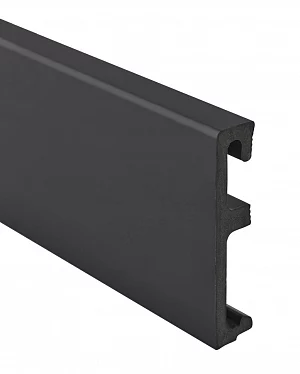Плинтус ПВХ Salag Alpha 80 мм AP81M3 black