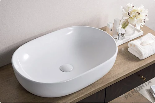 Фото Раковина накладная BelBagno BB1084 60 см купить в Чите: цена, описание, фото. Интернет-магазин 4